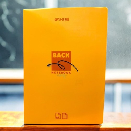 Gıpta Eco Back Tel Dikiş Defter A5 80 Yaprak Kareli