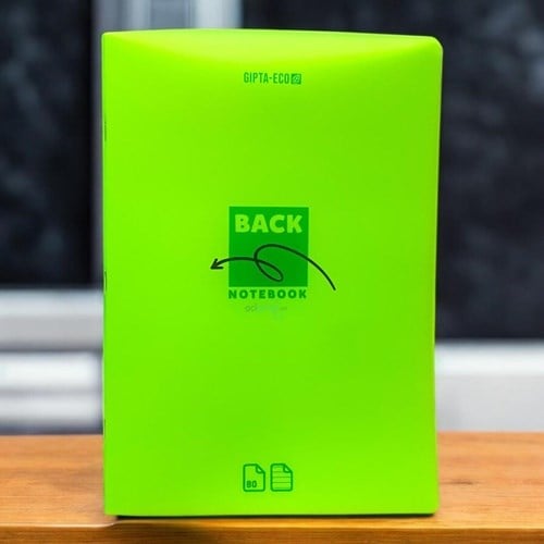Gıpta Eco Back Tel Dikiş Defter A5 80 Yaprak Çizgili