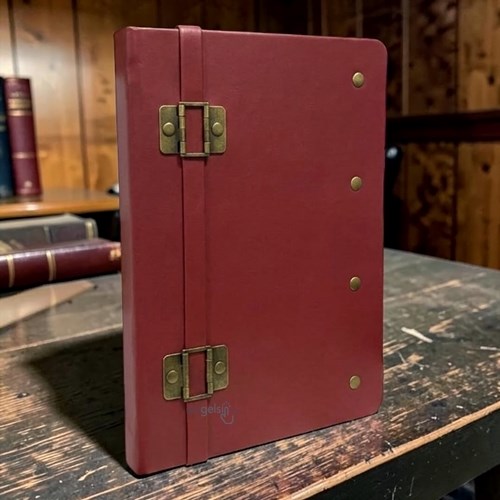 Gıpta Firenze Sert Deri Kapak Defter 17x24 Çizgisiz 160 Yaprak
