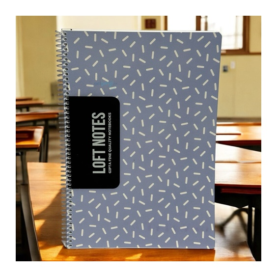 Gıpta Loft Notes Spralli Defter A4 80 Yaprak Çizgili