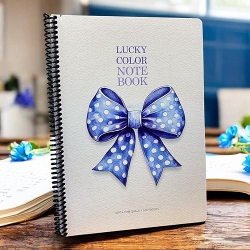 Gıpta Lucky Color Spiralli Karton Kapak Defter A4 80 Yaprak Kareli