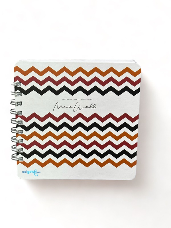 Gıpta Maxwell 16x16 100 Yp Çizgili Spiralli Sert Kapak Defter