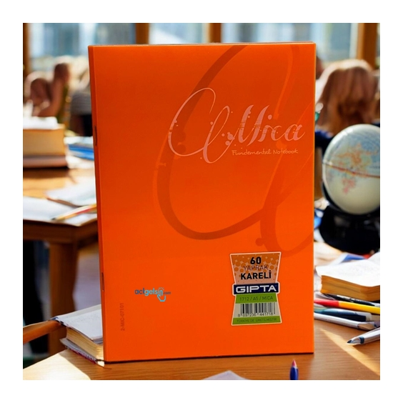 Gıpta Mica Dikişli Defter A5 60 Yaprak Kareli