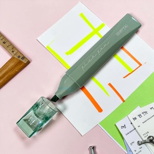 Gıpta Pickpen Fosforlu Kalem Yeşil