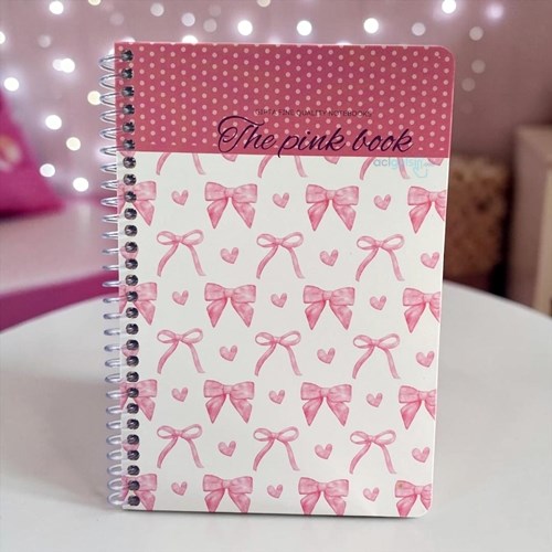 Gıpta Pink Book Spiralli Kapak Defter 100 Yaprak Çizgili