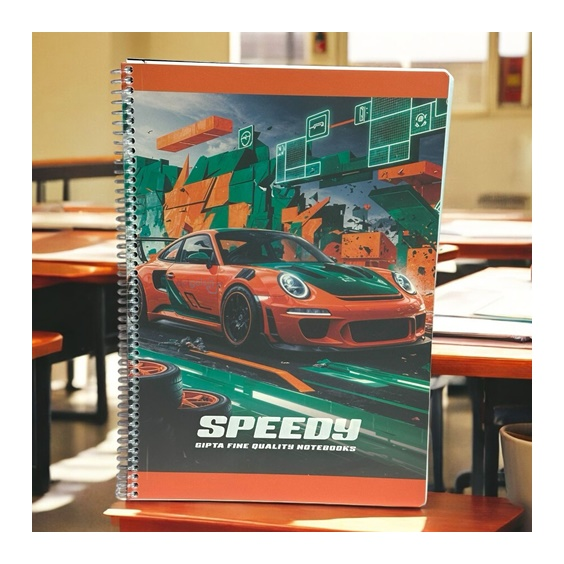 Gıpta Speedy Spralli Defter A4 80 Yaprak Çizgisiz