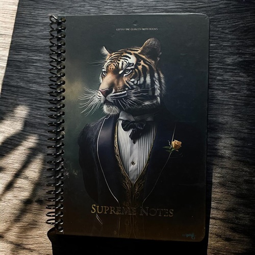 Gıpta Supreme Notes Spiralli Sert Kapak Defter 17x24 120 Kareli