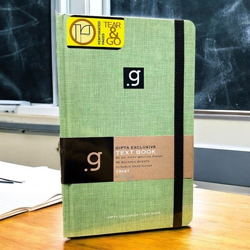 Gıpta Text Book Sert Kapak Defter 13x21 96 Yaprak Çizgili