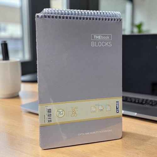 Gıpta Thebook Blocks Spiralli Sert Kapak Bloknot 17x24-100 Yp Çizgili