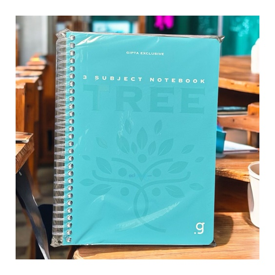 Gıpta Tree Sert Kapak Defter 17x24 120 Yaprak Çizgili