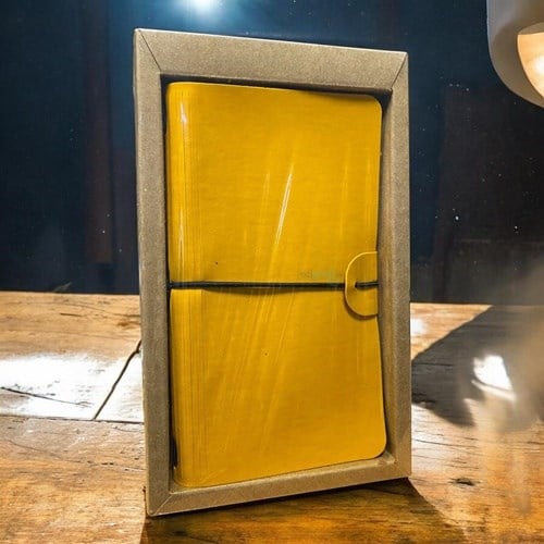 Gıpta Trio 3lü Deri Kapak Defter 12x19 Cm 144 Yaprak