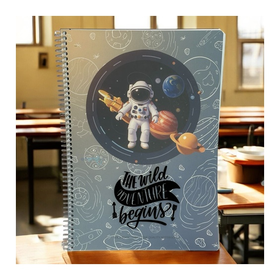 Gıpta Wildbook Spralli Defter A4 80 Yaprak Çizgili