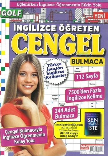 Golf Maxı İngilizce Öğreten Çengel Bulmaca 2026/03
