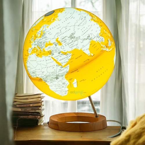 Gürbüz Design Globe Sarı Küre Işıklı Unmellow 33 Cm