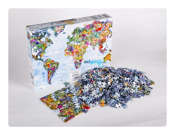 Gürbüz Fantastik Dünya Puzzle 1000 Parça