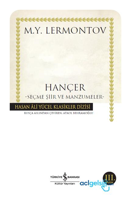 Hançer - Hasan Ali Yücel Klasikleri
