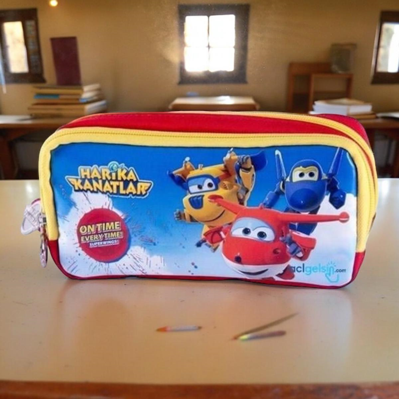 Harika Kanatlar Lisanslı Kalem Çantası