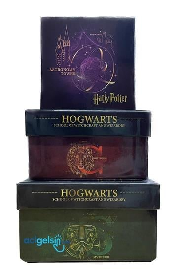 Harry Potter Hediye Kutusu Üçlü Set