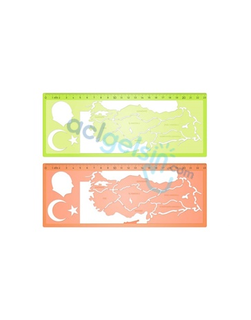 Hatas - Türkiye Haritası Şablonu