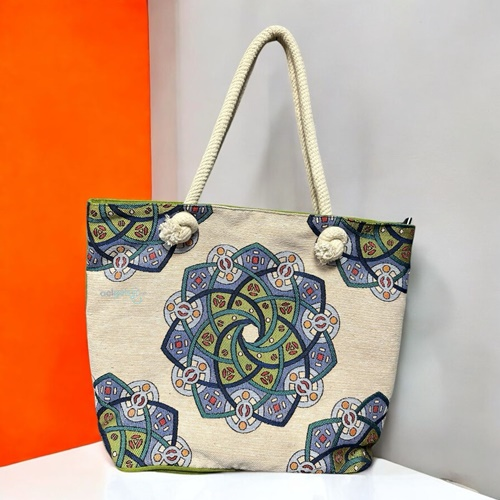 Haydibag Dokuma Omuz Çantası Mandala Rüyası