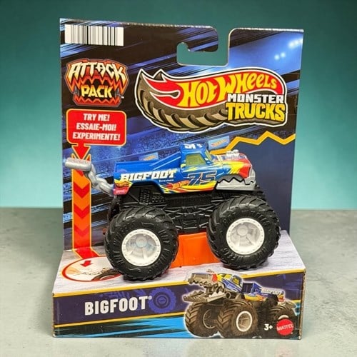 Hot Wheels Monster Trucks Attack Pack Bigfoot