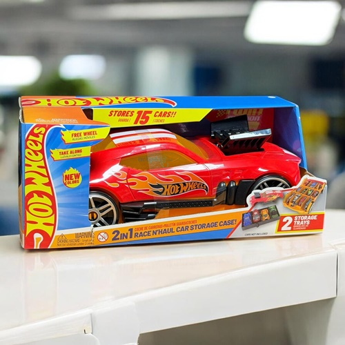 Hotwheels Race'n Haul Saklama Kutusu Kırmızı