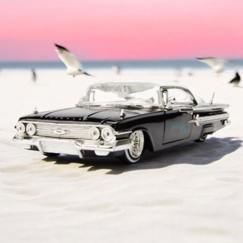 Jada 1:24 1960 Chevy İmpala Klasik Araba