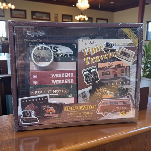 Journal Scrapbook Seti 116 Parça Time Traveler Seri Defter Ve Sticker