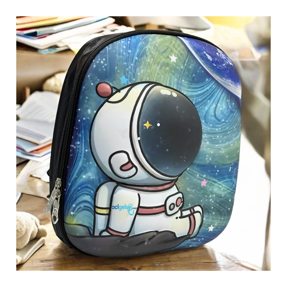 Kabartmalı Anaokul Sırt Çantası Astronot