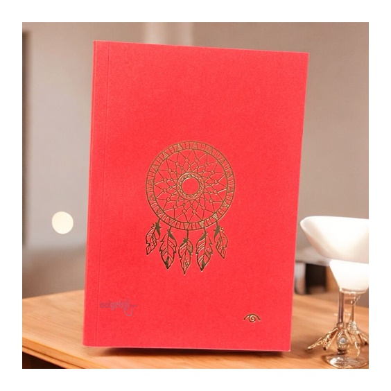 Kalipso Dreamcatcher Not Defteri Kırmızı