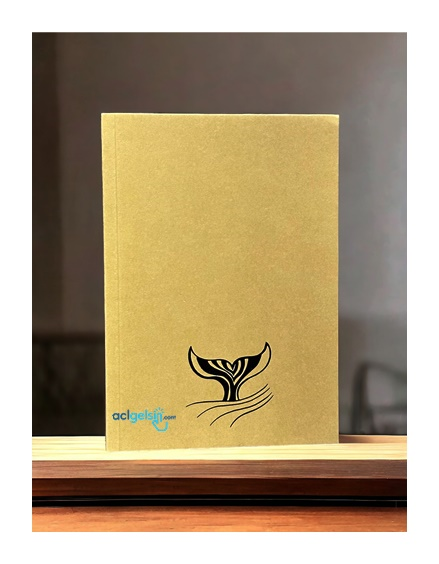 Kalipso Kreatif Bej Balina Bloknot Defter