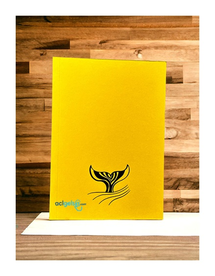 Kalipso Kreatif Sarı Balina Bloknot Defter