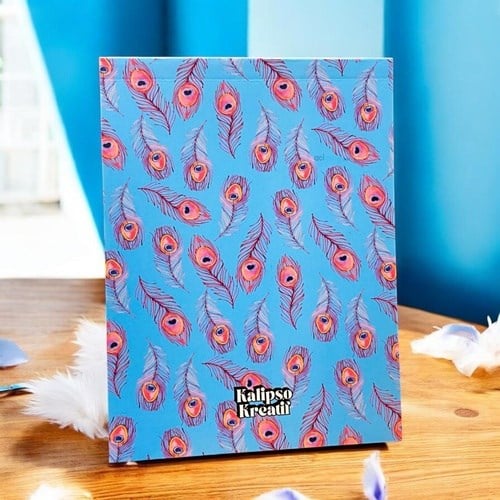 Kalipso Mini Çizgili Bloknot Sülün