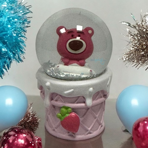 Kar Küresi Bear Mini Işıklı