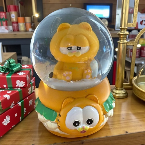 Kar Küresi Garfield 60 Ml Işıklı