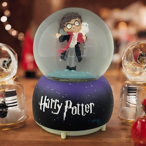 Kar Küresi Harry Potter 100 Mm Püskürtmeli Işıklı Müzikli