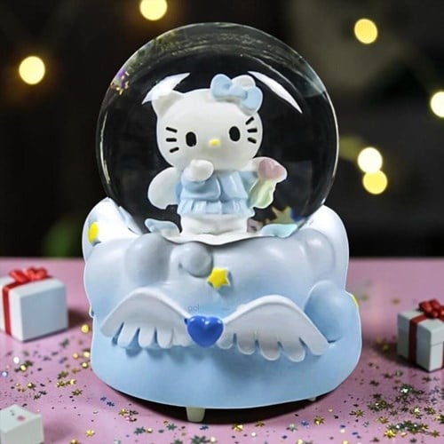 Kar Küresi Hello Kitty Mini Işıklı