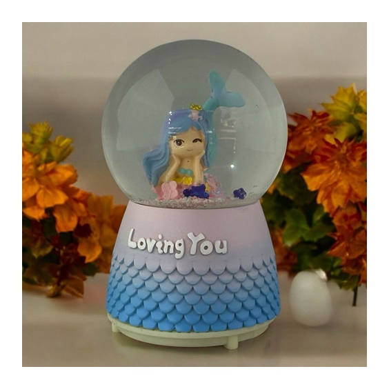Kar Küresi Loving You 80 Mm Işıklı Müzikli