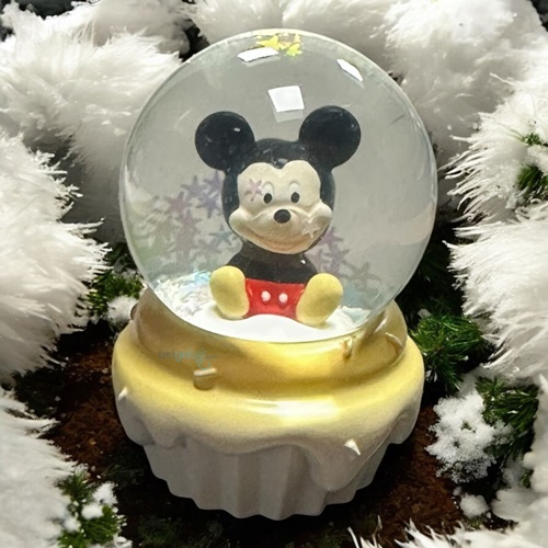 Kar Küresi Mickey Mouse Mini Işıklı