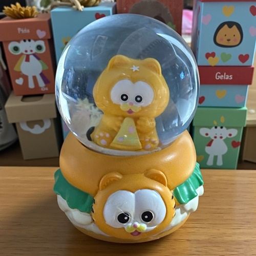 Kar Küresi Mini Işıklı Garfield