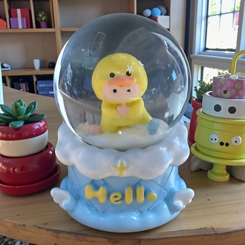 Kar Küresi Mini Işıklı Sevimli Kostümlü Çocuk