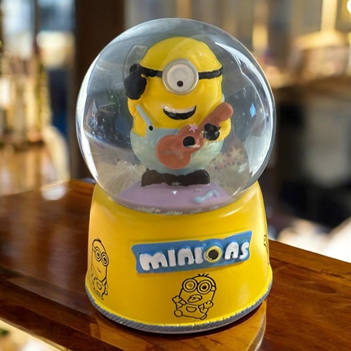 Kar Küresi Minions 60 Ml Işıklı