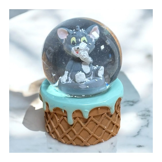 Kar Küresi Tom Mini Işıklı