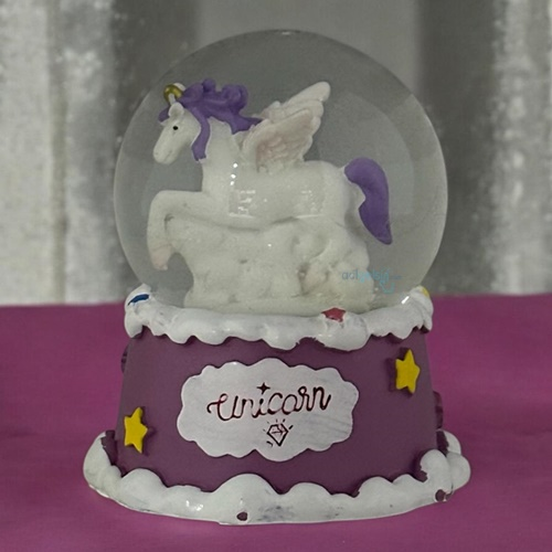 Kar Küresi Unicorn 60 Mm Işıklı