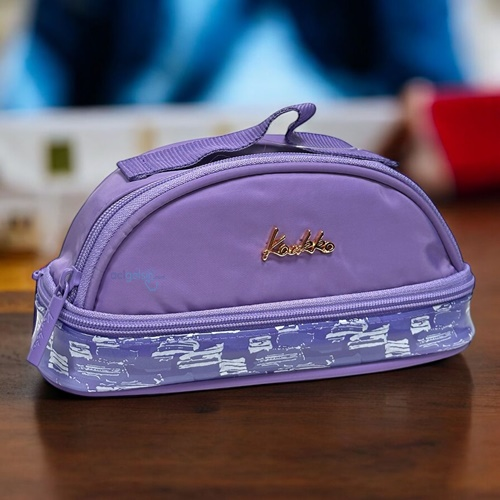 Kaukko Crescent Kalem Çantası New Stone Lilac K2686