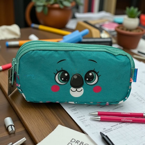 Kaukko Kids 3 Bölmeli Kalem Çantası (cute F. Koala)