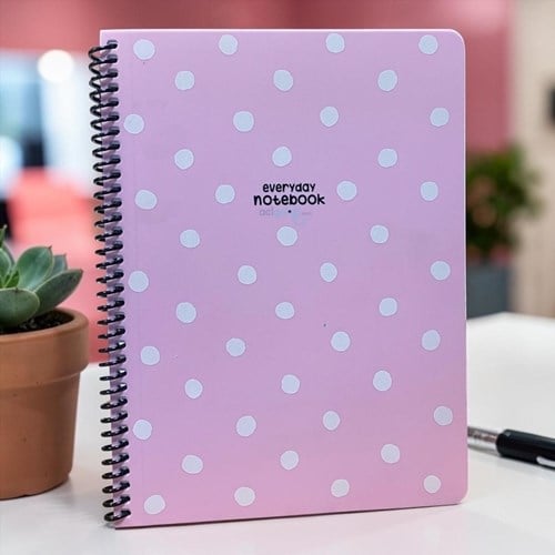 Keskin 80 Yaprak Kareli Pp Kapak Puantiye Defter