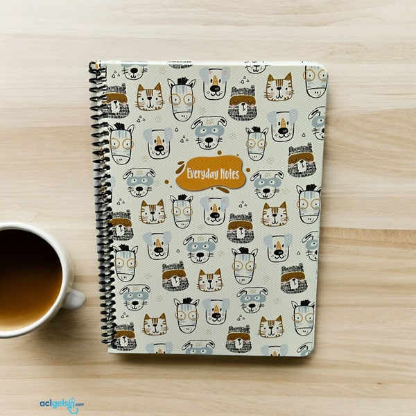 Keskin Color 16 X 22,5 80 Yaprak Karton Kapak Defter
