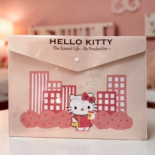 Keskin Hello Kitty A4 Çıtçıtlı Dosya