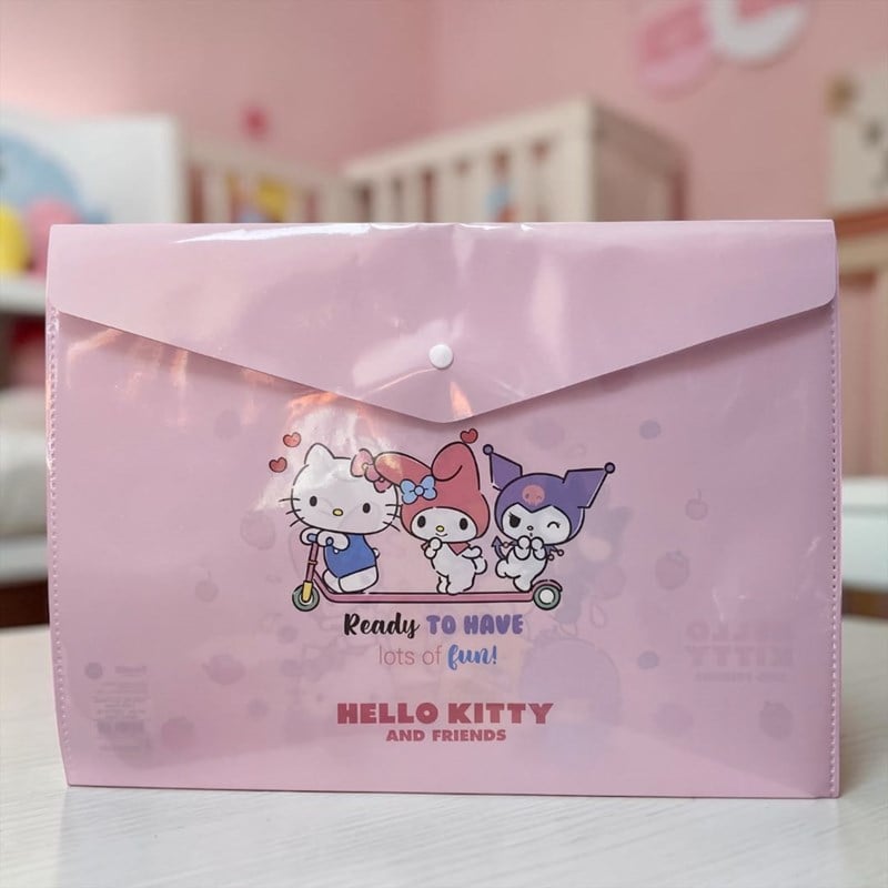 Keskin Hello Kitty And Friends A4 Çıtçıtlı Dosya